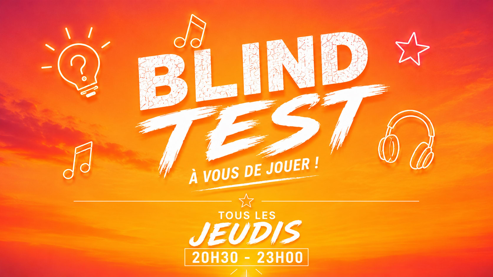 Jeudi Blind Test & Beer Happy Hour