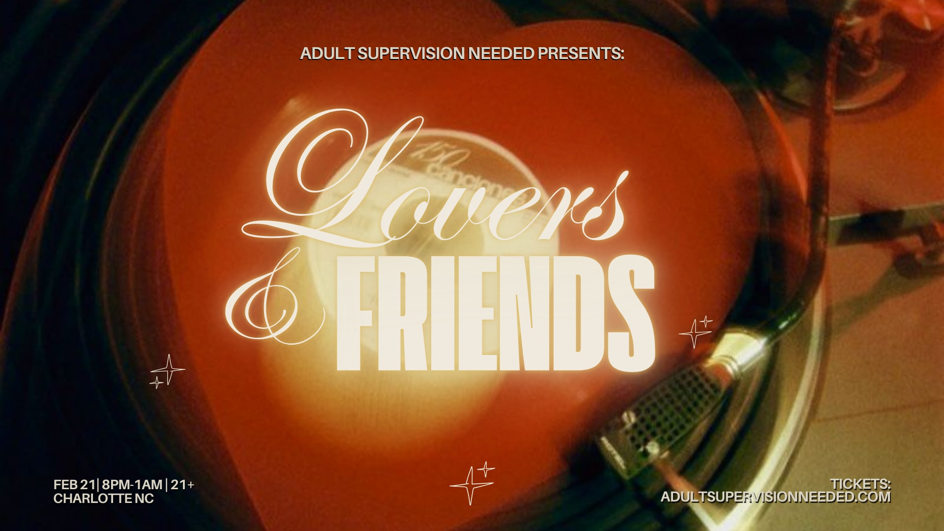 Lovers & Friends (Charlotte Nc) - Date Change (Feb 21)
