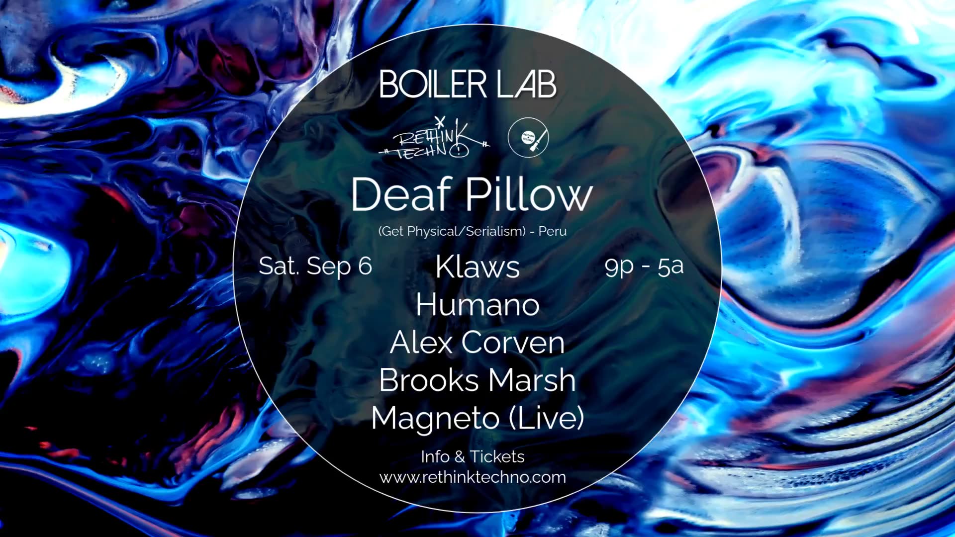 Boiler Lab W/Deaf Pillow