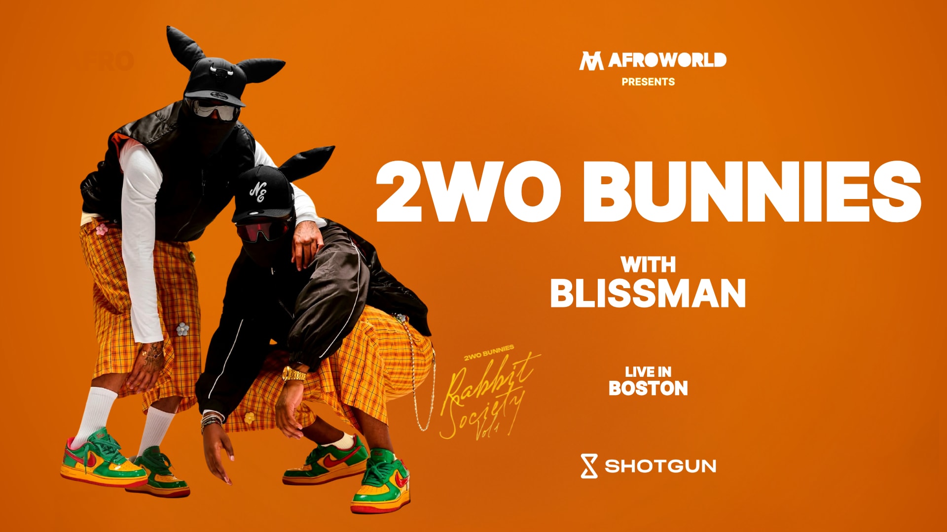 2wobunnies & Blissman Live In Boston