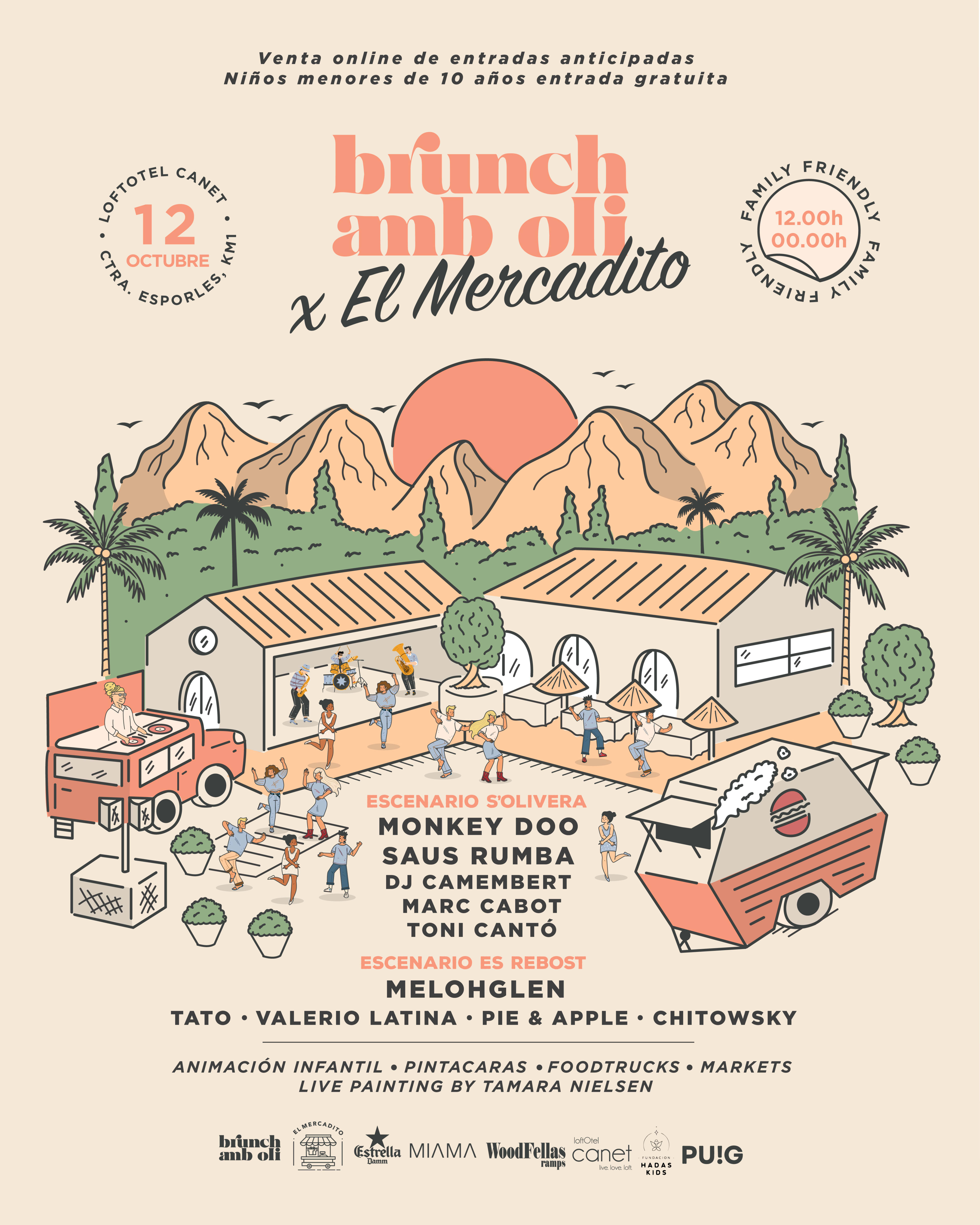 Brunch&Oli X El Mercadito @ (Loftotel Canet) Esporles