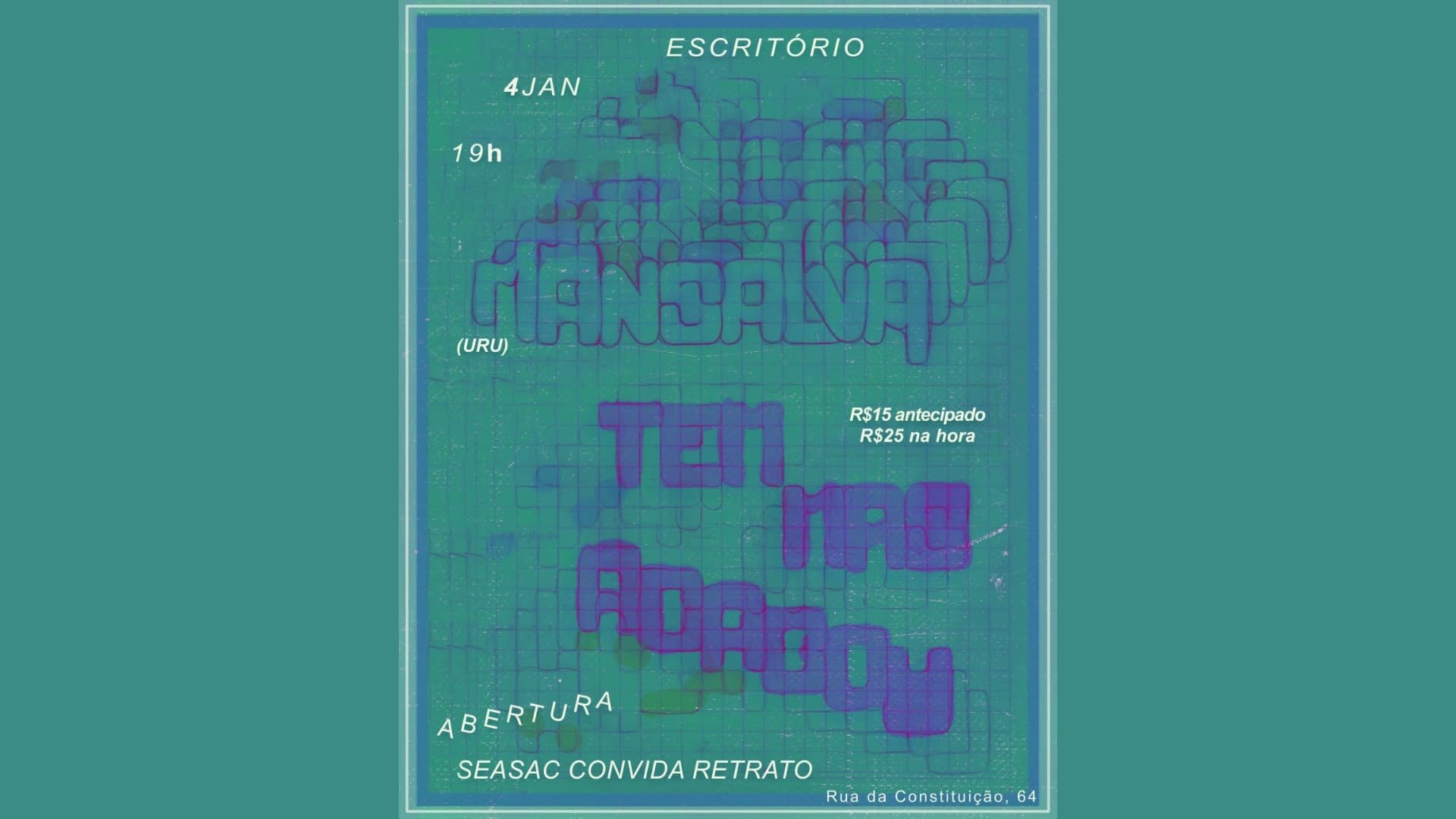 Seasac • Retrato • Mansalva • Tem Mas Acabou No Escritório