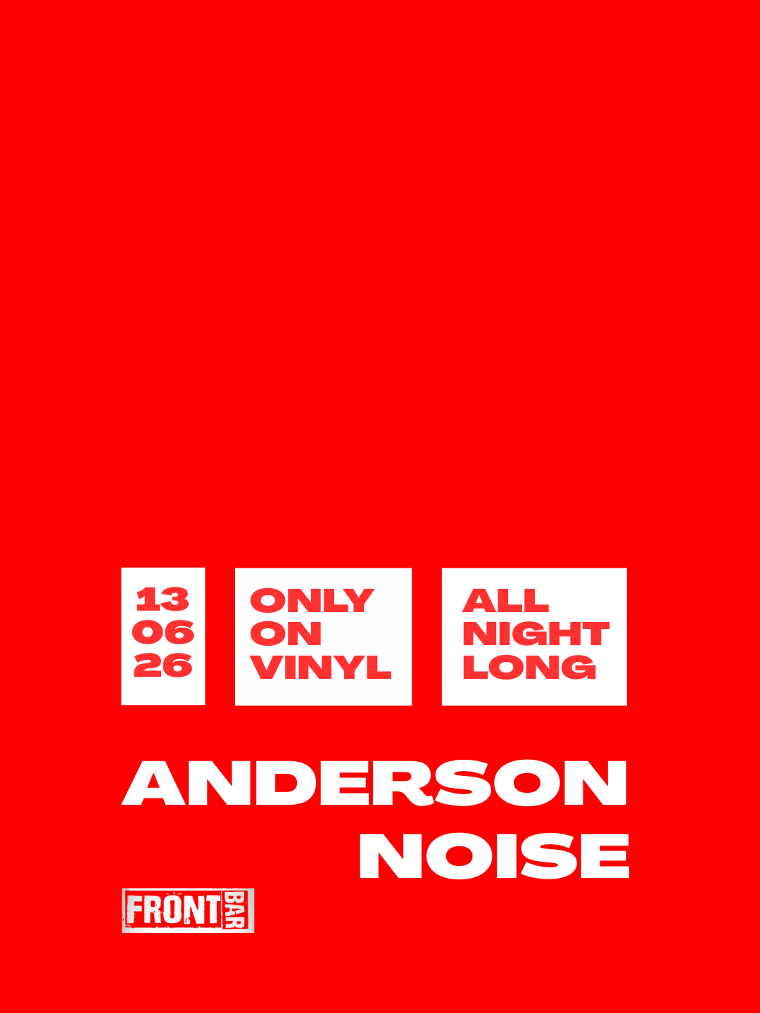 Anderson Noise Only On Vinyl