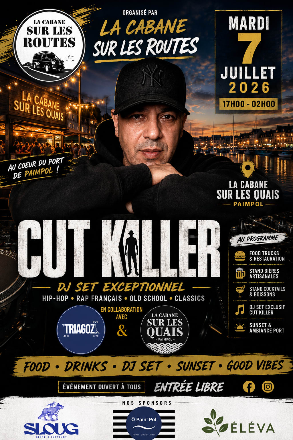 Dj Cut Killer A La Cabane Sur Les Quais