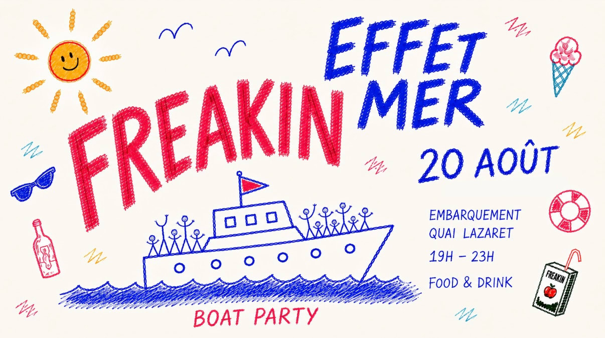 Boat Party Effet Mer X Freakin'