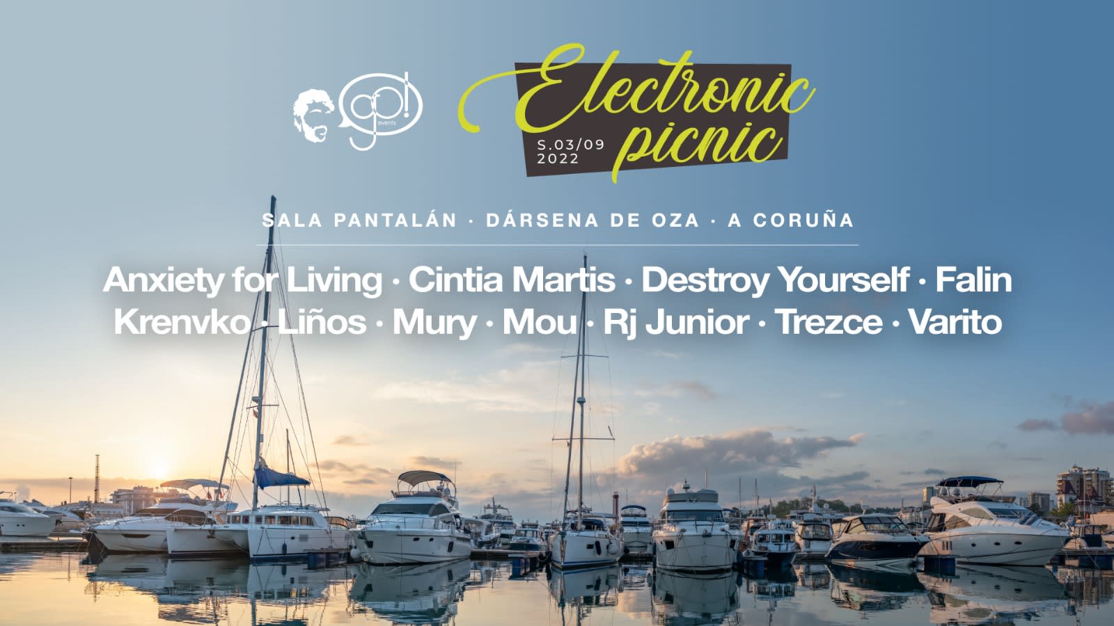 Entrada Anticipada Aqui@Go!Events@Electronicpicnic@Pantalan