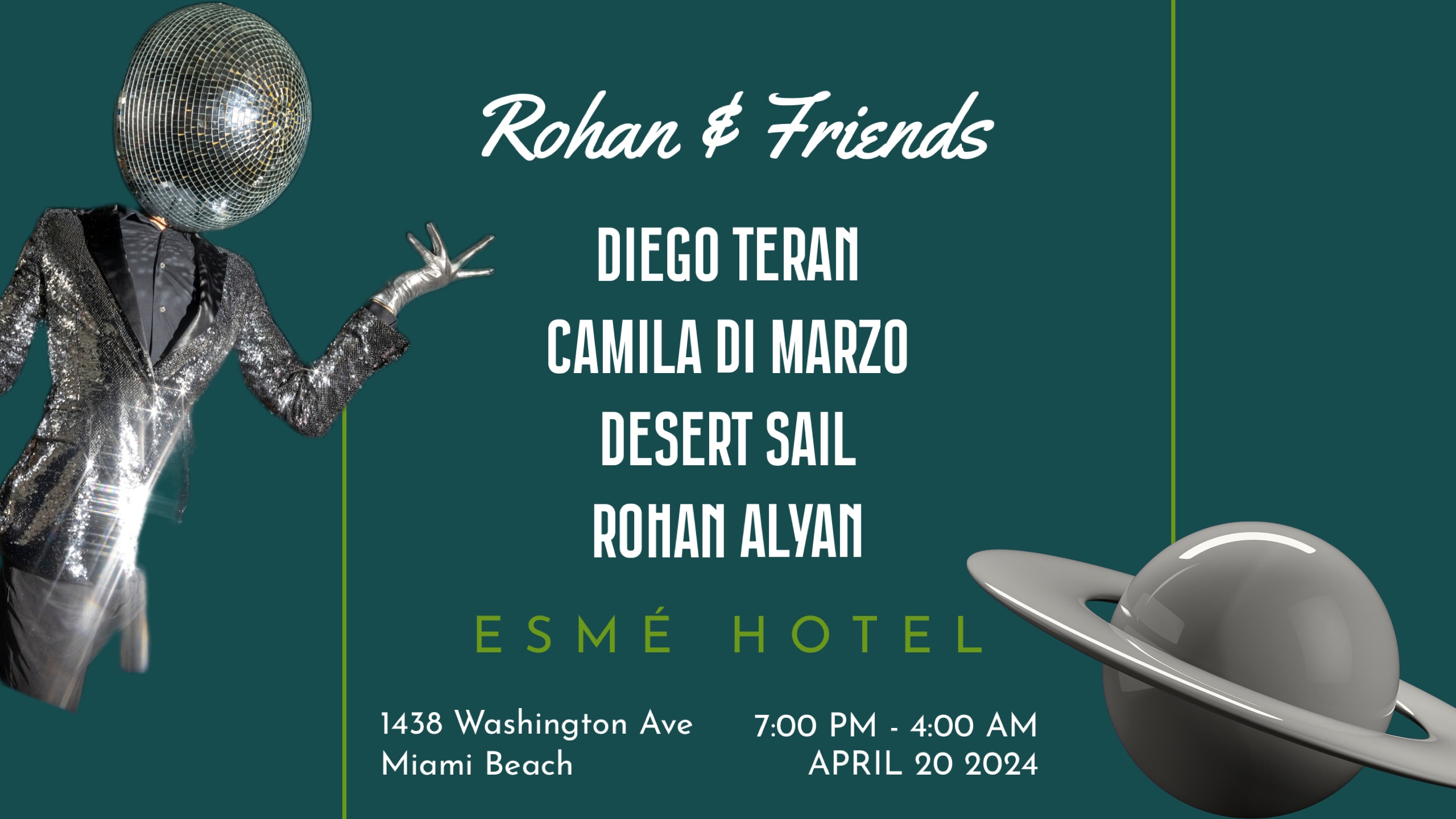 Rohan & Friends: Diego Teran, Camila DI Marzo, Desert Sail