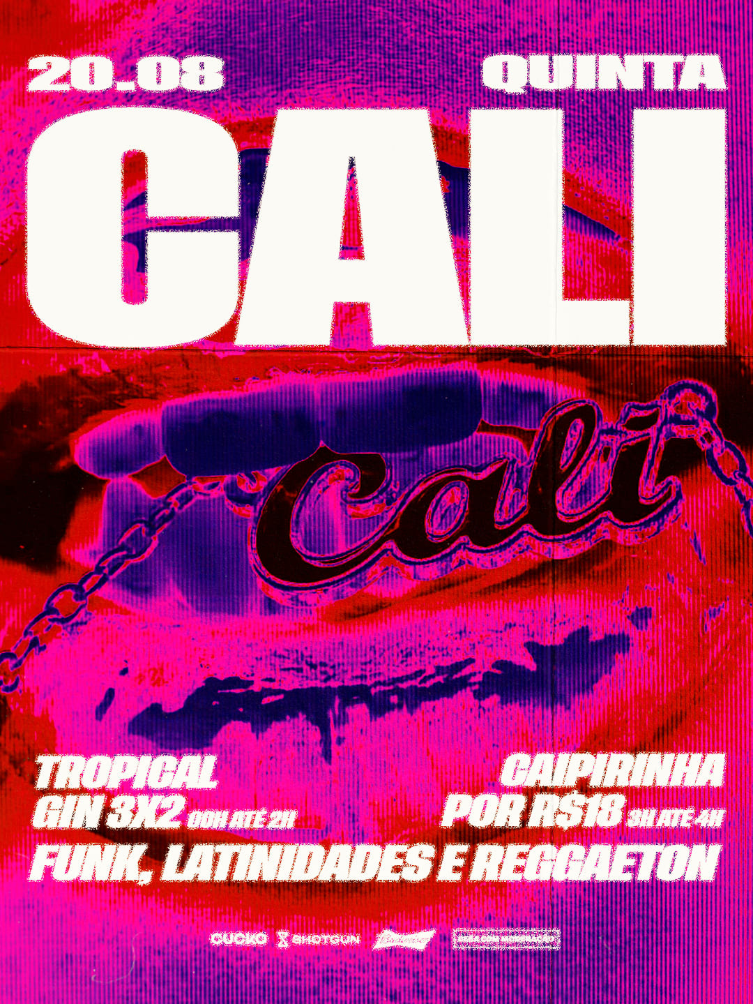 Cali :: Pop, Funk E Latinidades :: 20.08 @Cucko