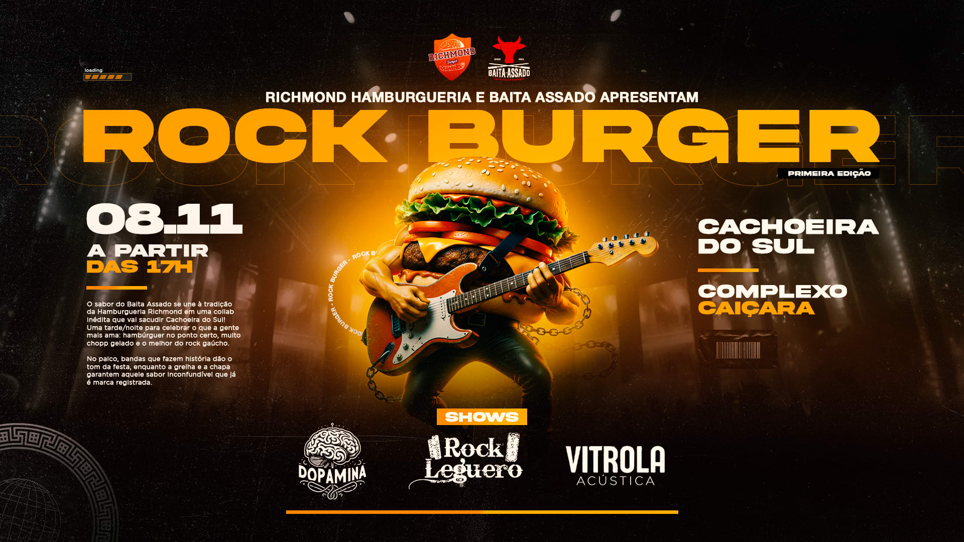Rock Burguer 1 Edição