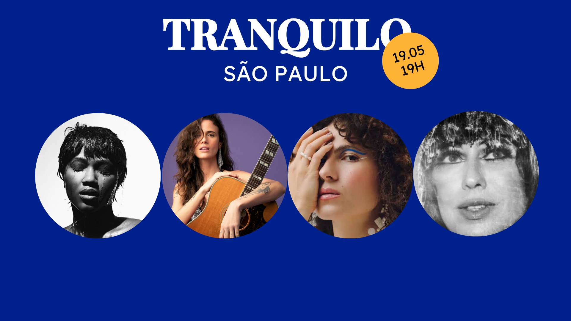 Tranquilo Sp - Com Luedji Luna, Ana Cañas & Muito Mais