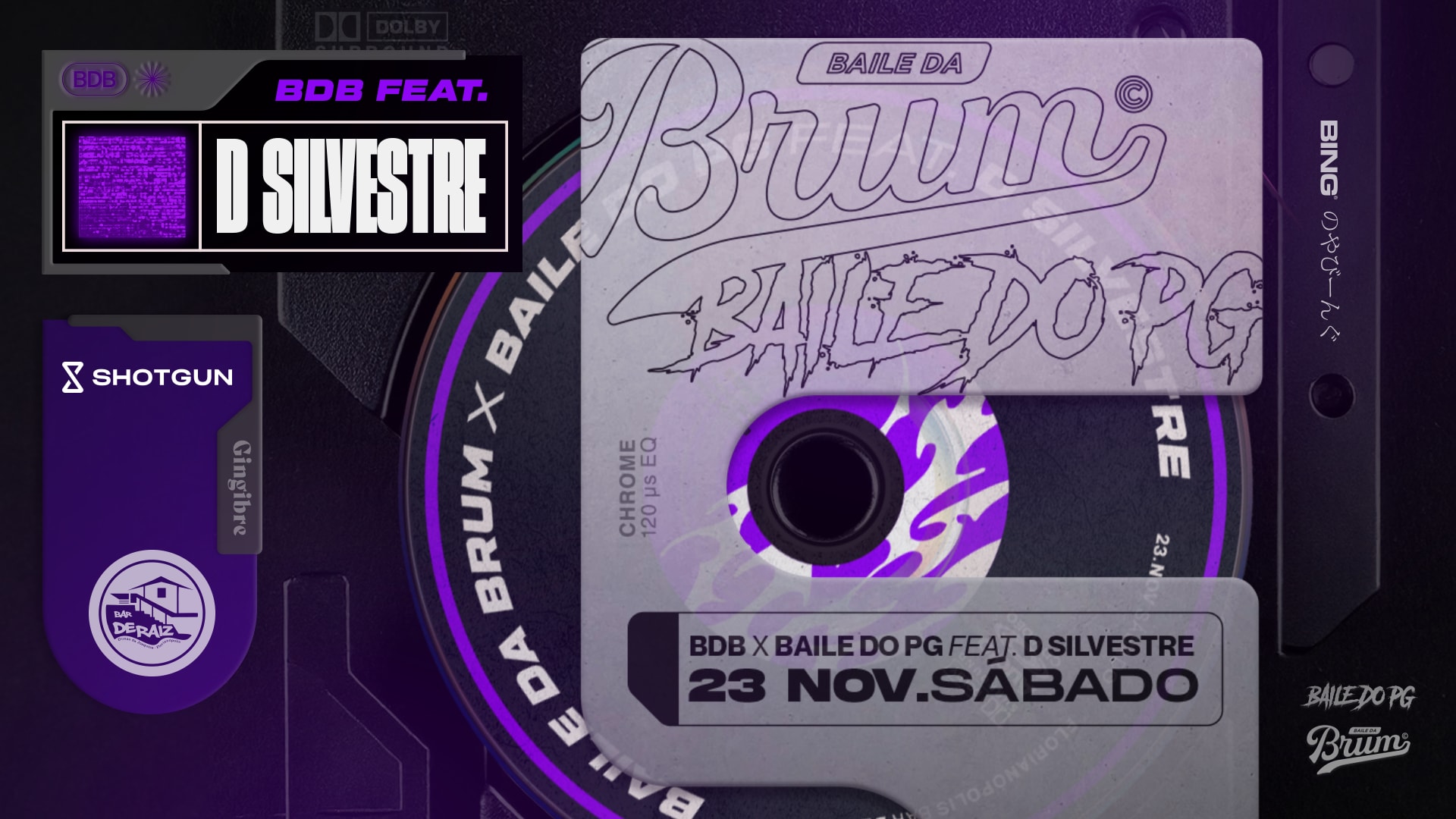 Baile Da Brum X Baile Do Pg Feat. D Silvestre