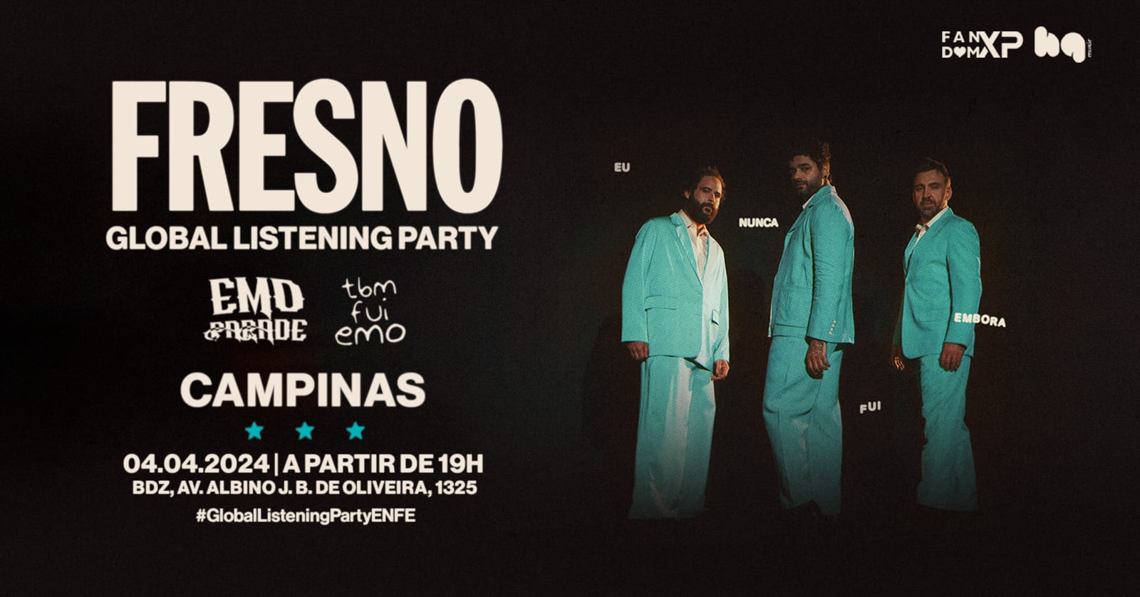 Emo Parade E Tbm Fui Emo: Enfe Listening Party @ Campinas