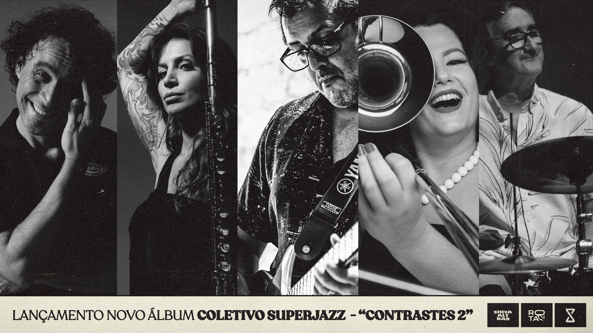 Lançamento Novo Álbum Coletivo Superjazz "Contrastes 2"