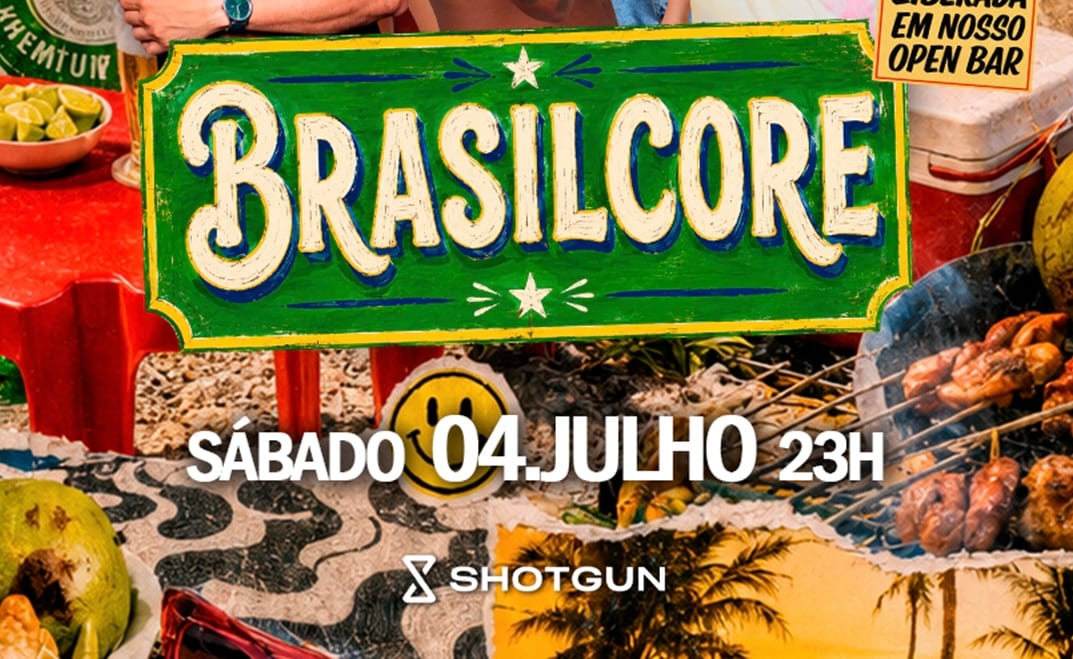 Save - Brasil Core| Open Bar | 2 Pistas | Heineken Liberada*