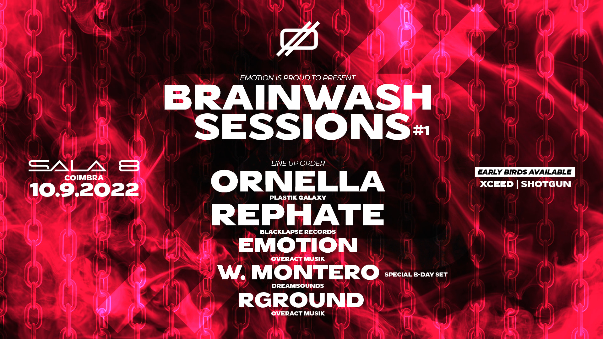 Overact Musik Presents Brainwash Sessions #1 