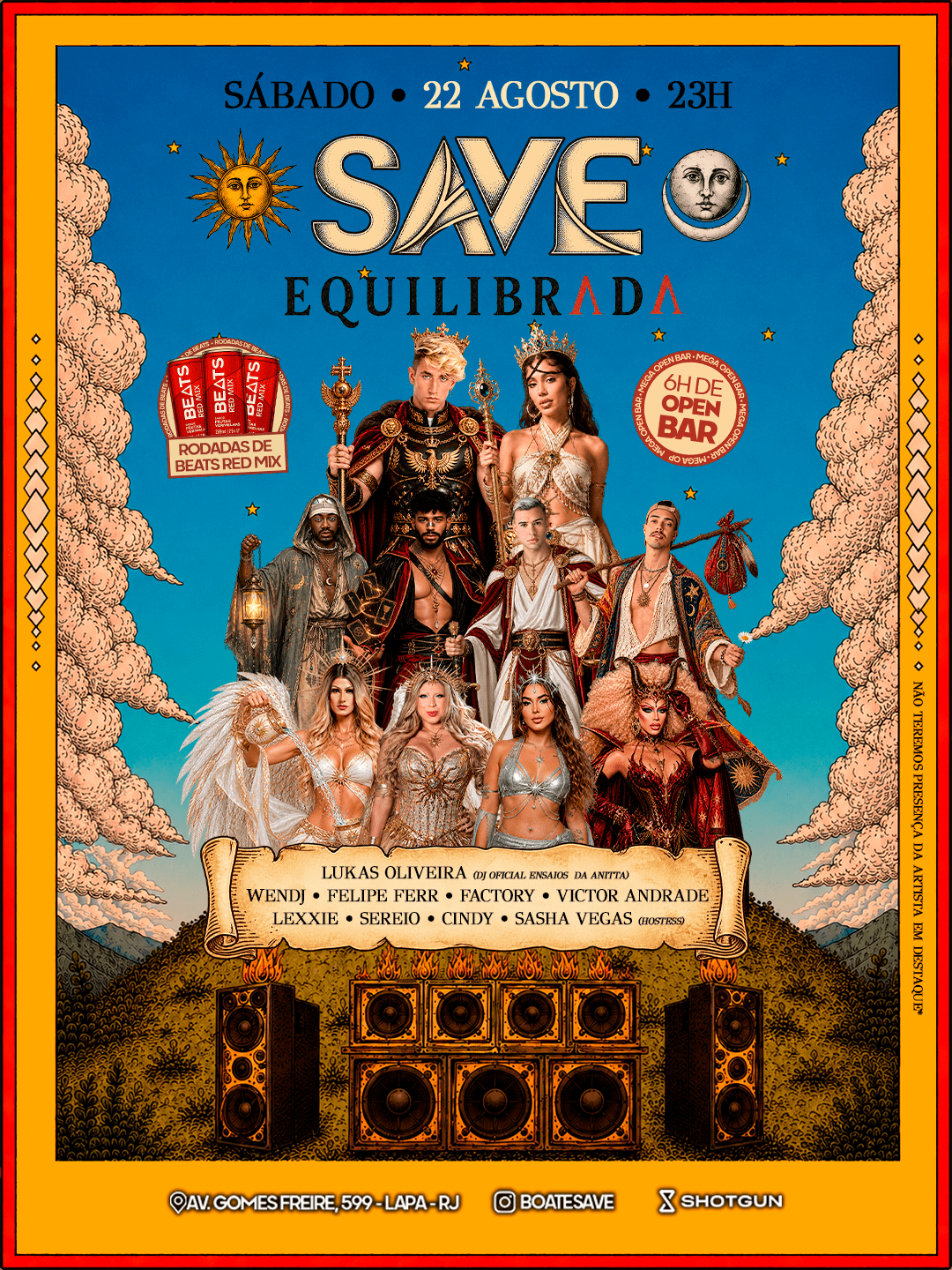 Save Equilibrada | Open Bar | Rodadas Beats | 2 Pistas