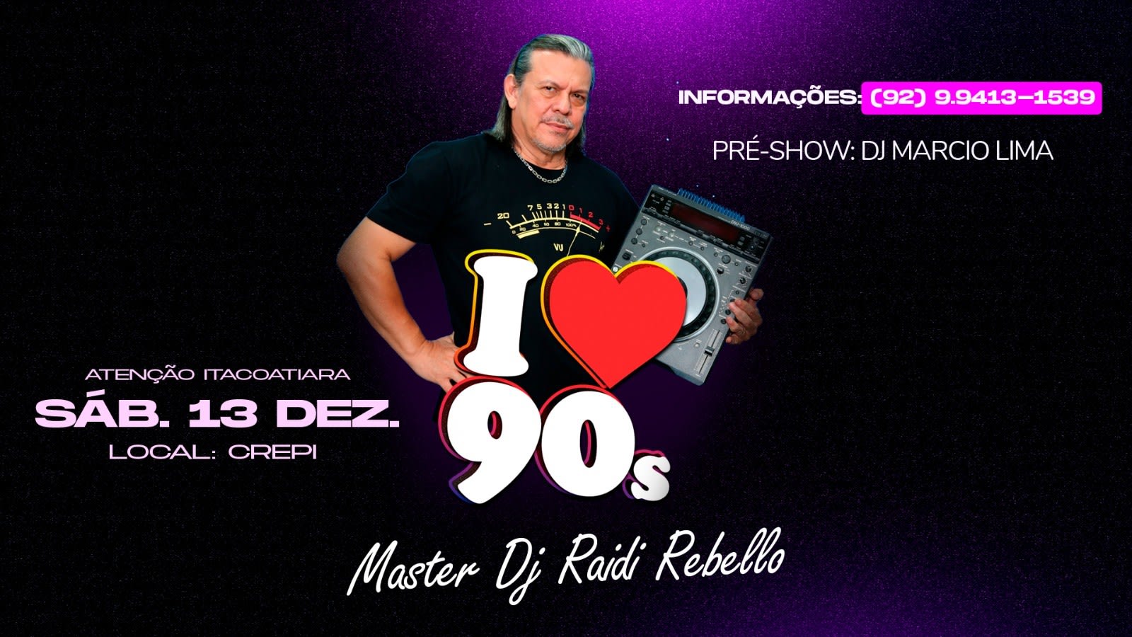 I Love 90 - Itacoatiara