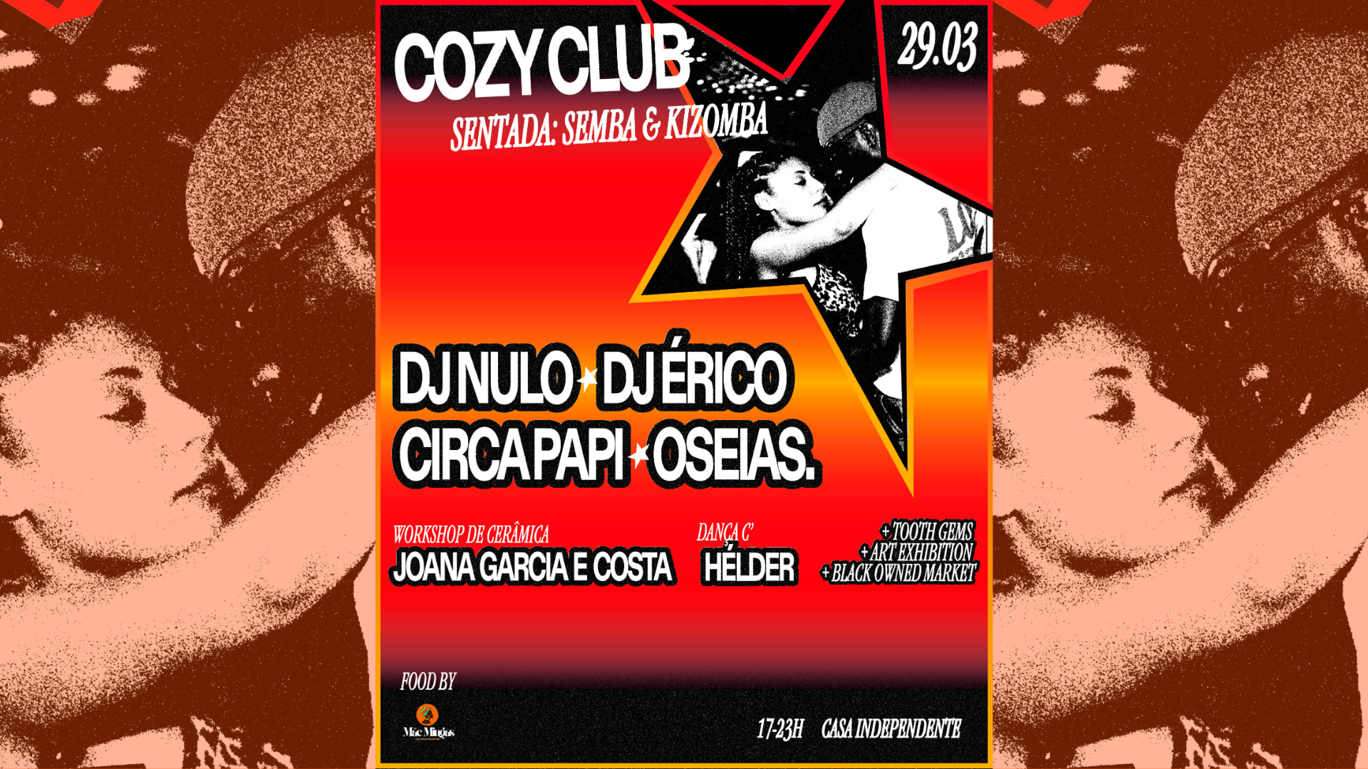 Cozy Club: Sentada: Semba & Kizomba