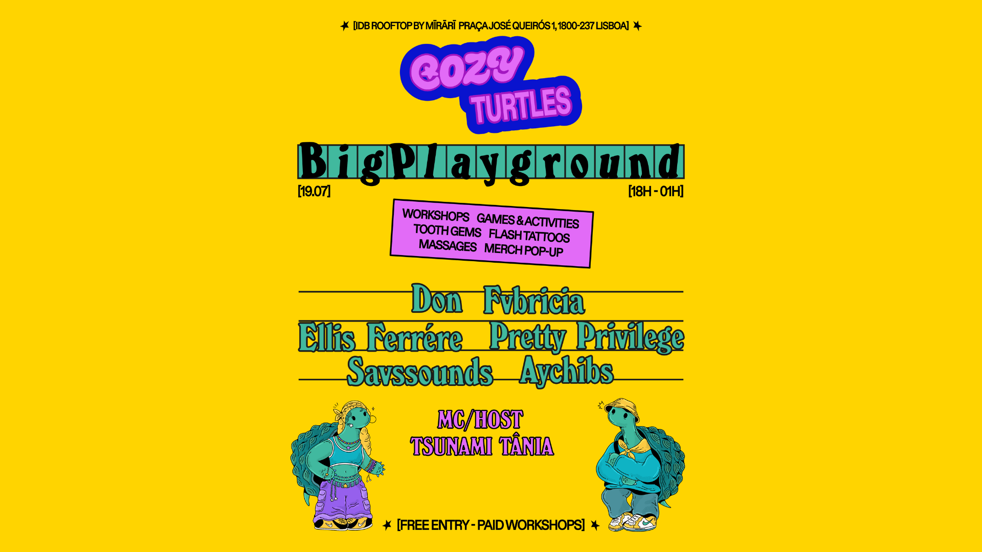Cozy Turtles Big Playground