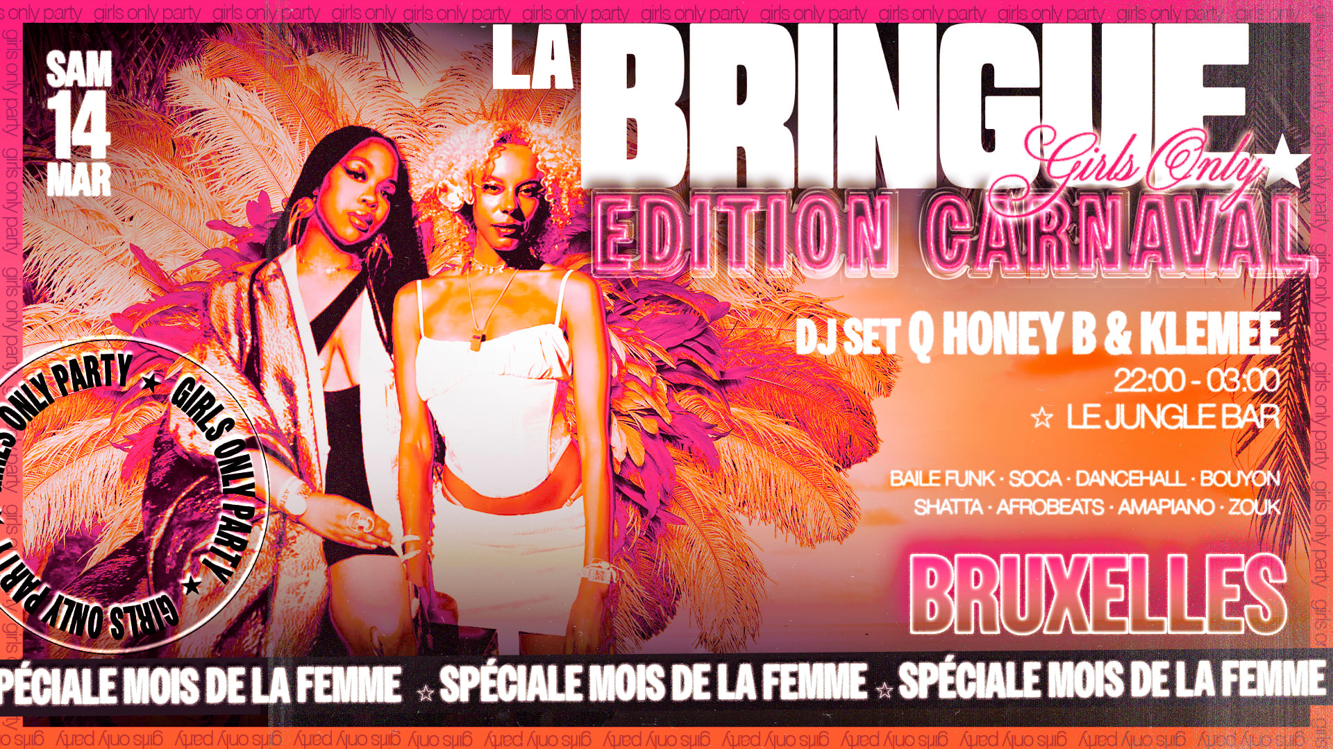 La Bringue - Bruxelles - Édition Carnaval