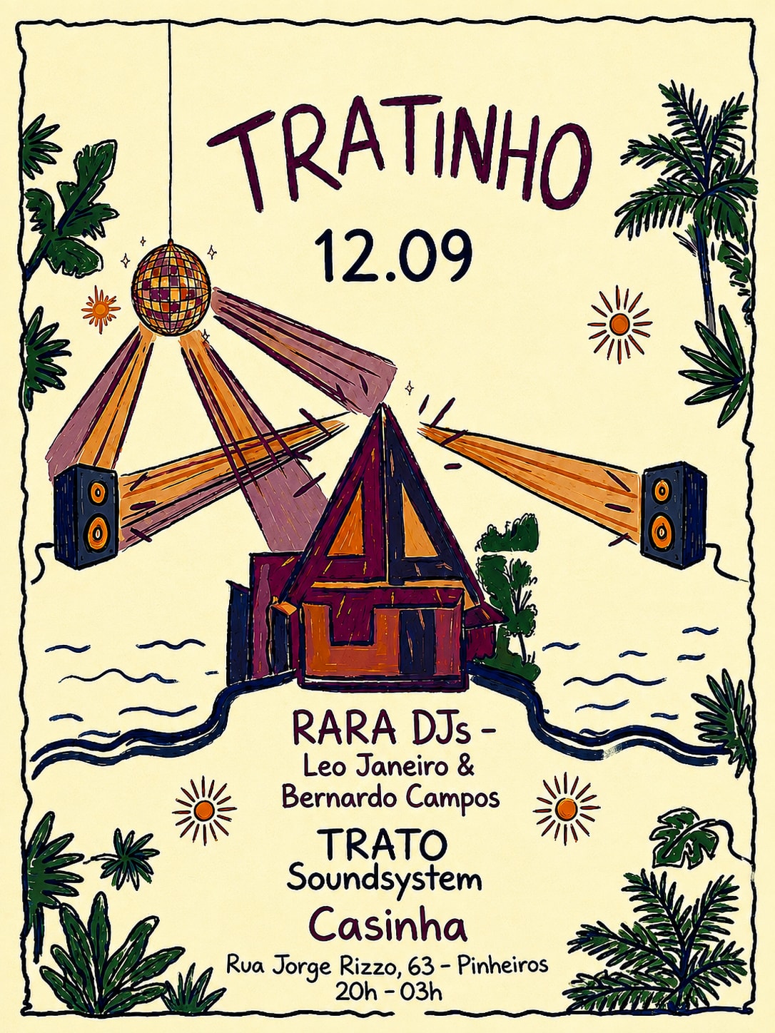 Trato Convida Rara Djs Na Casinha