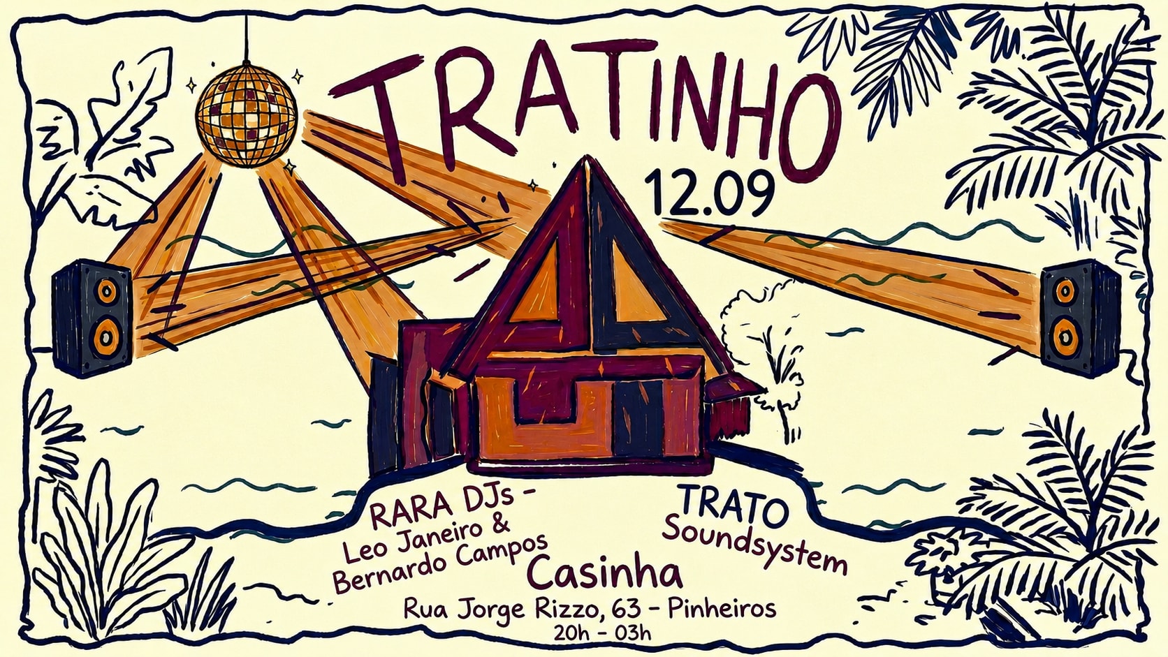 Trato Convida Rara Djs Na Casinha