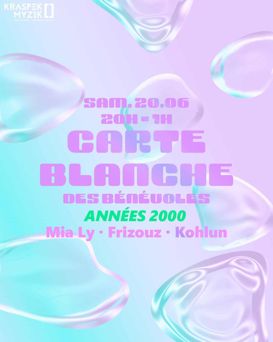 Carte Blanche Aux Bénévoles : Années 2000