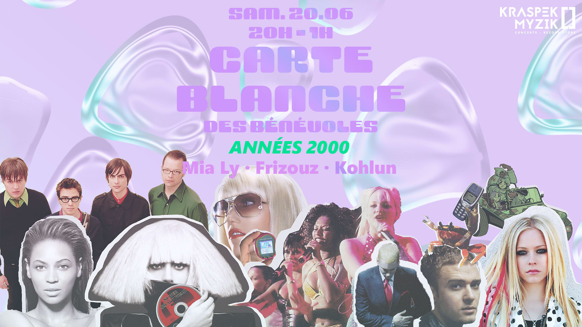 Carte Blanche Aux Bénévoles : Années 2000