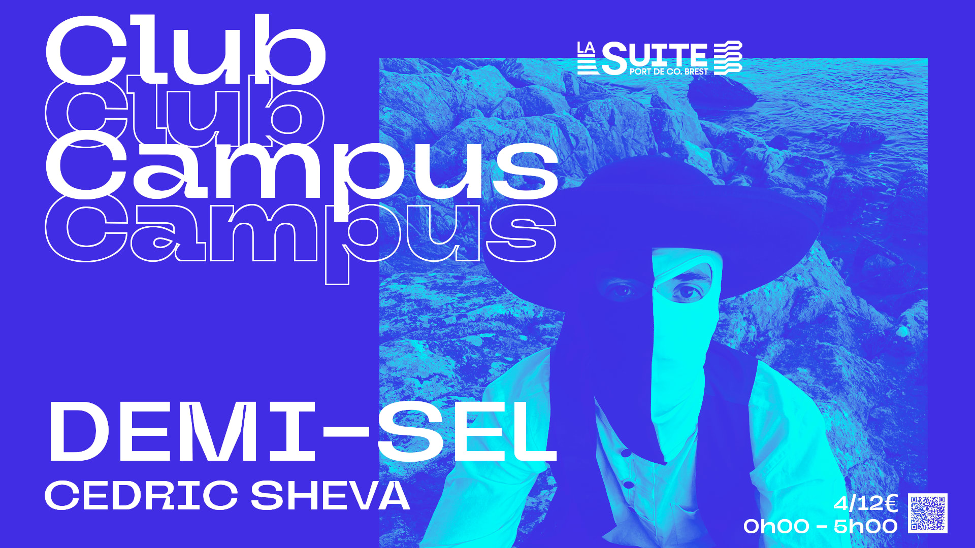 Club Campus | Demi-Sel, Cedric Sheva