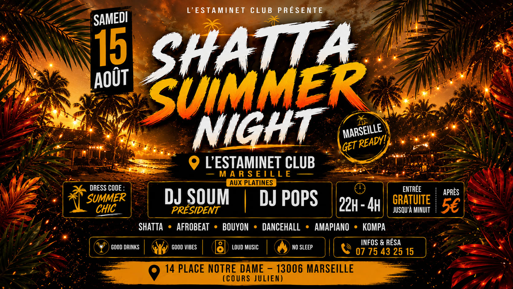 Shatta Summer Night