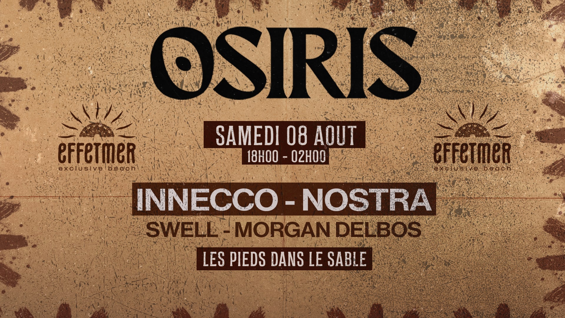 Osiris : Les Pieds Dans Le Sable À L'effet Mer