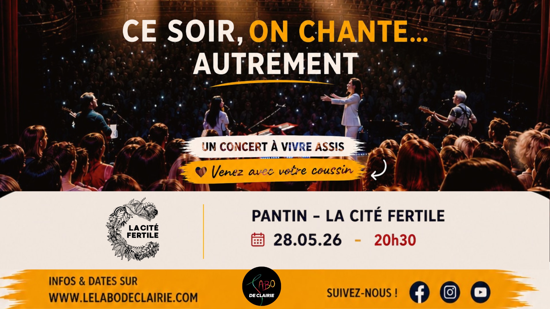 28.05 - Chorales Le Labo De Clairie