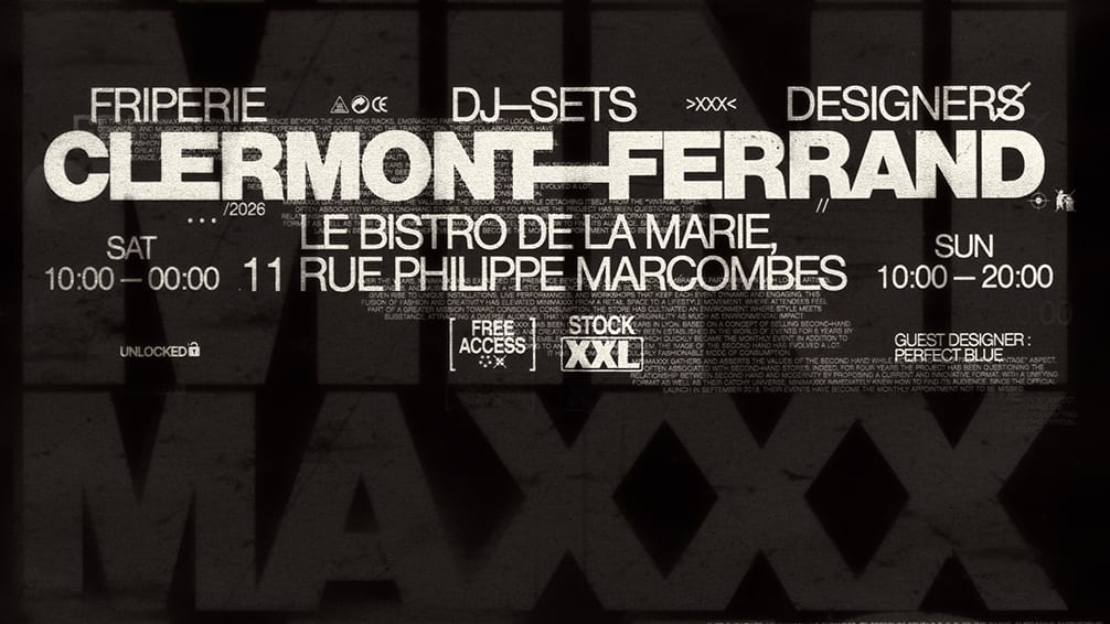 [Clermont-Ferrand] Friperie + Dj-Sets + Designers