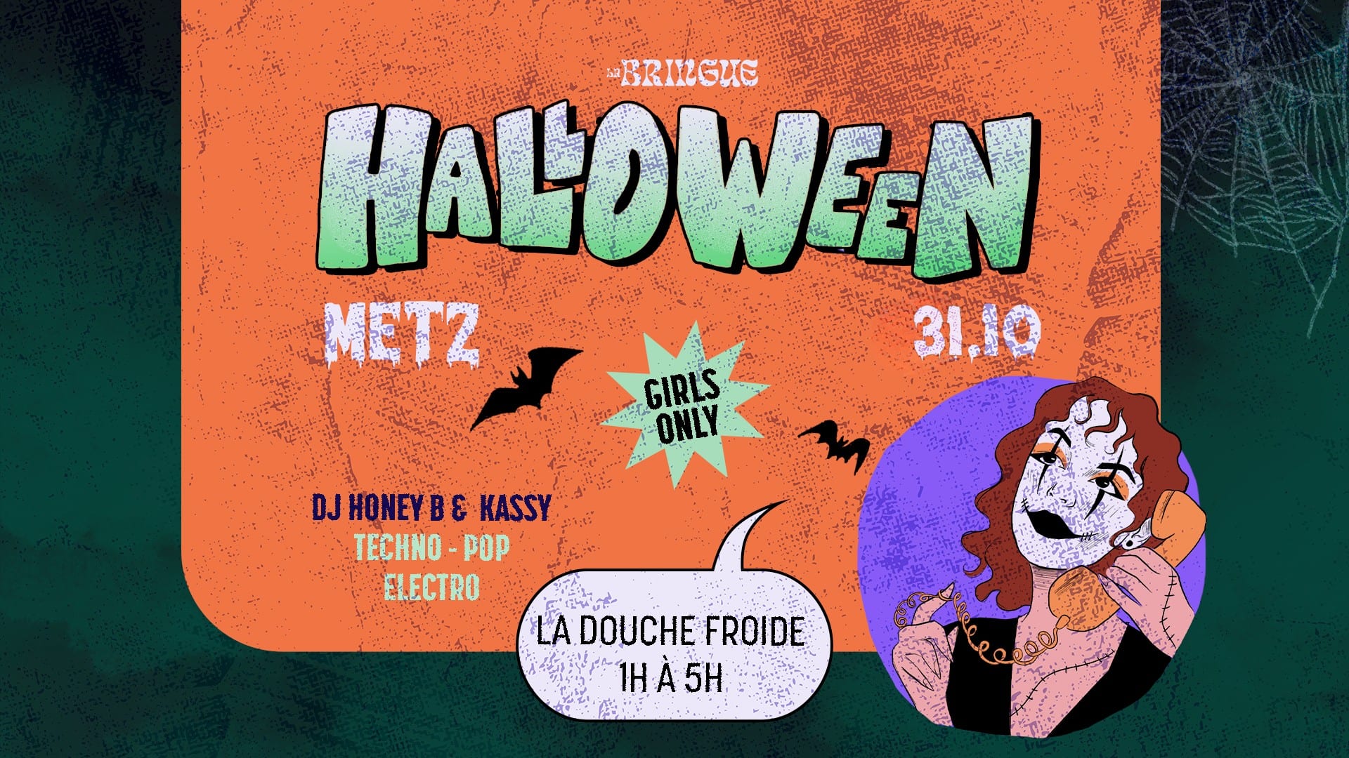 La Bringue - Metz - Halloween 100% Girls - After