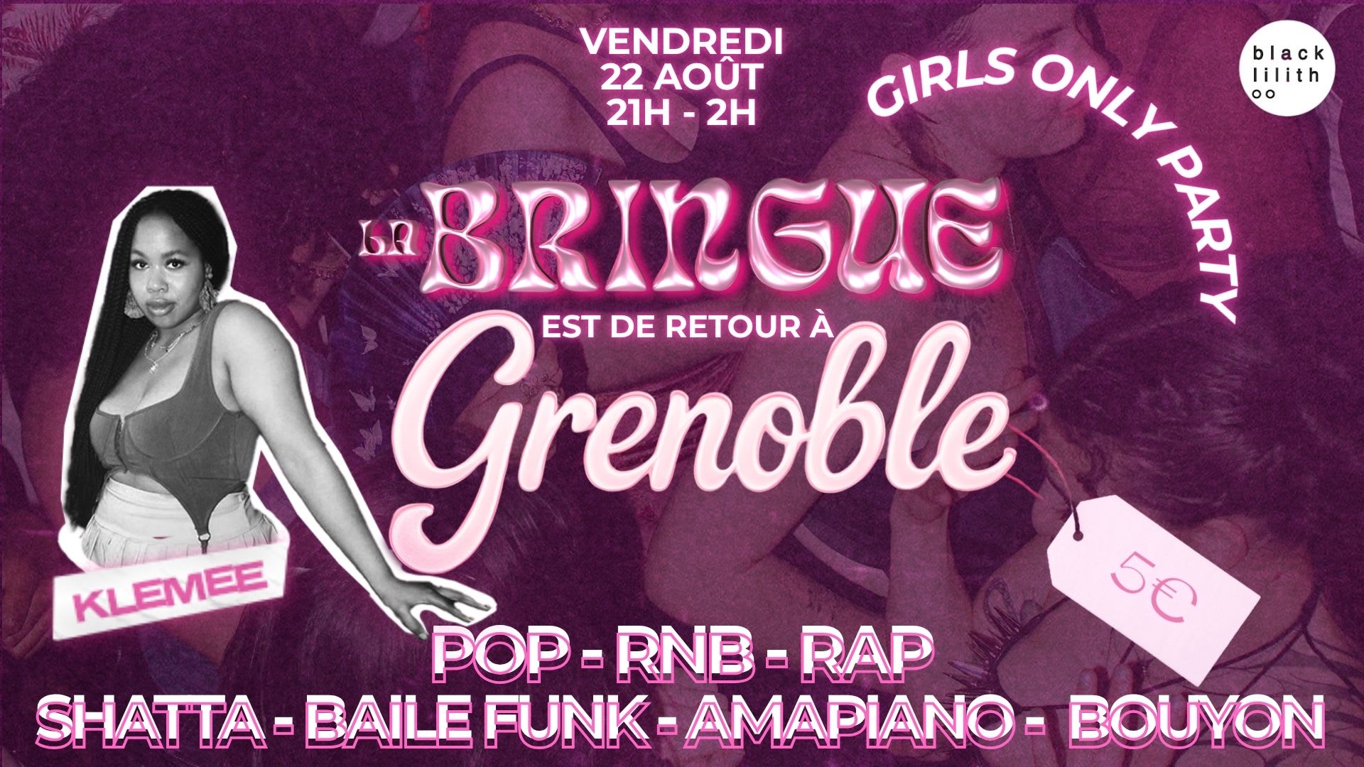 La Bringue Girls Only - Grenoble