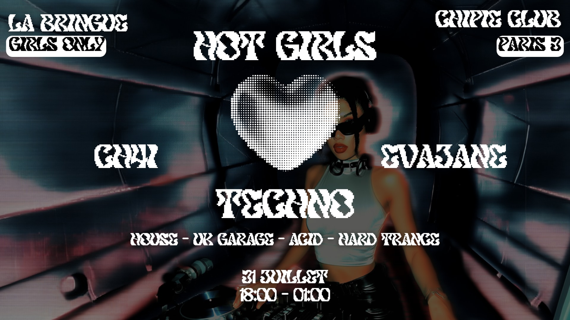 La Bringue - Techno Girls Only - Paris