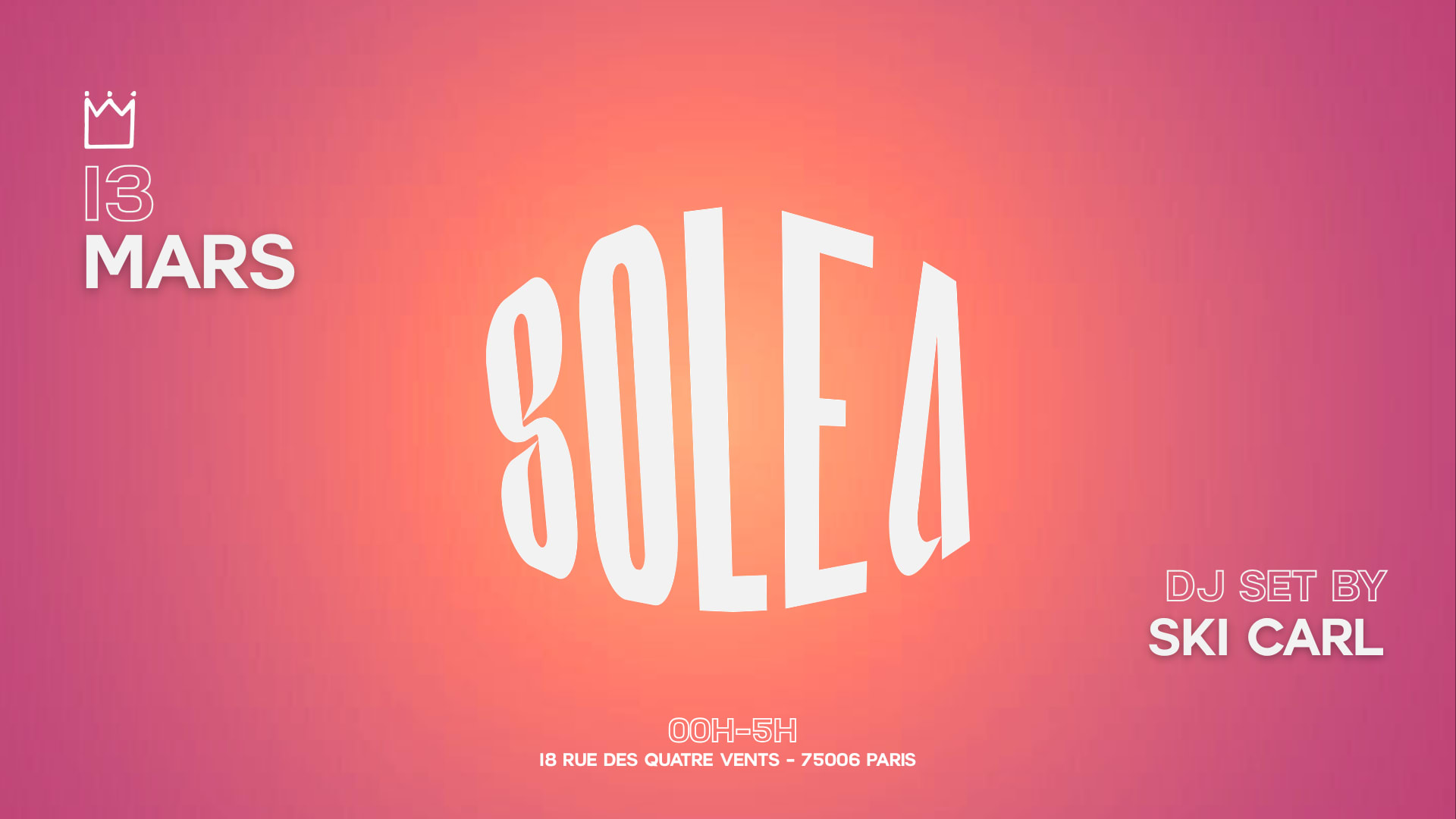 Solea | Friday At Chezprince Saint-Germain