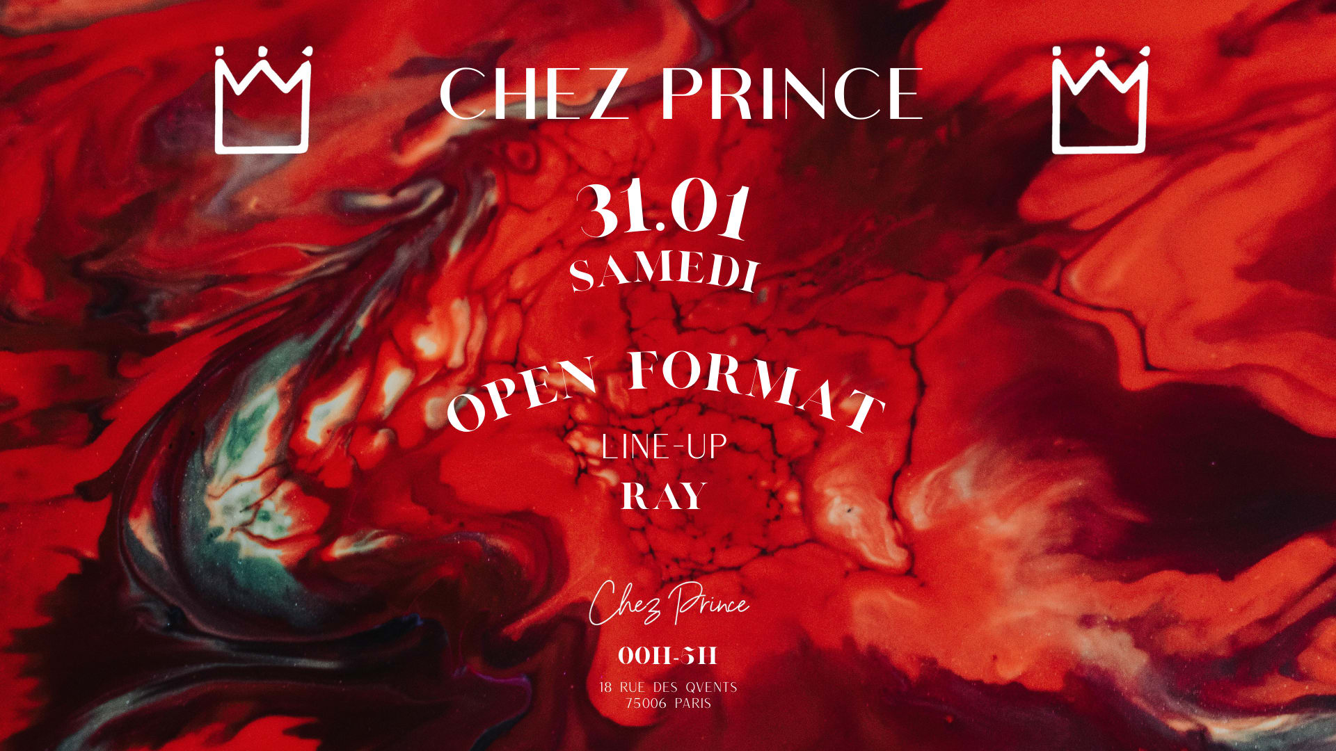 Saturday At @Chezprince St-Germain | Open Format Music