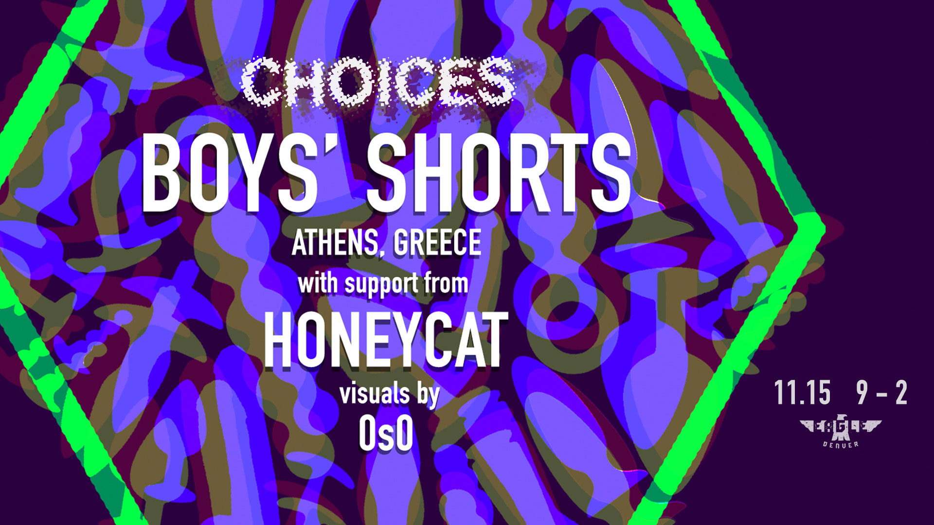 Choices, Featuring Boys' Shorts