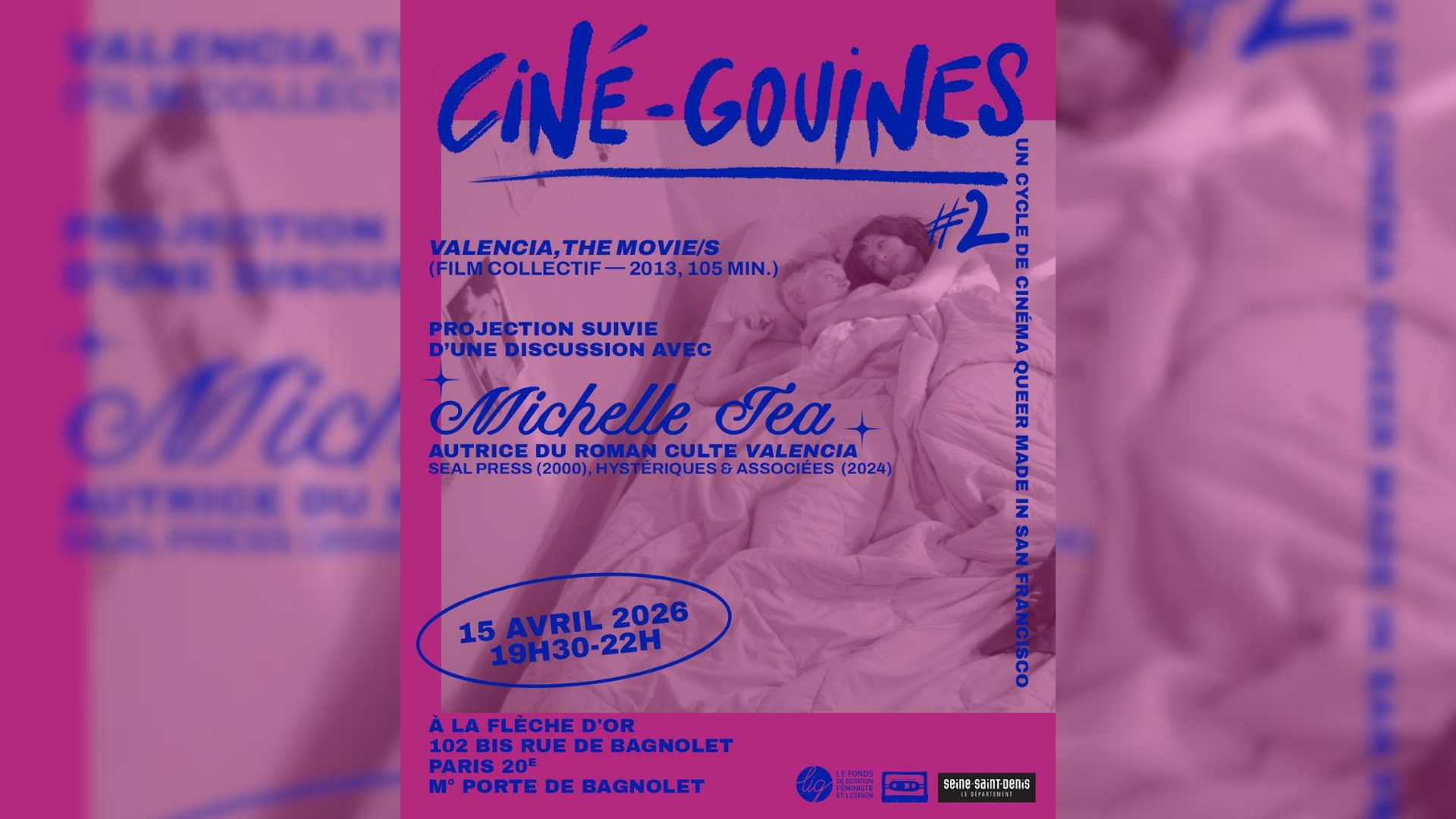 Ciné-Gouines X Michelle Tea