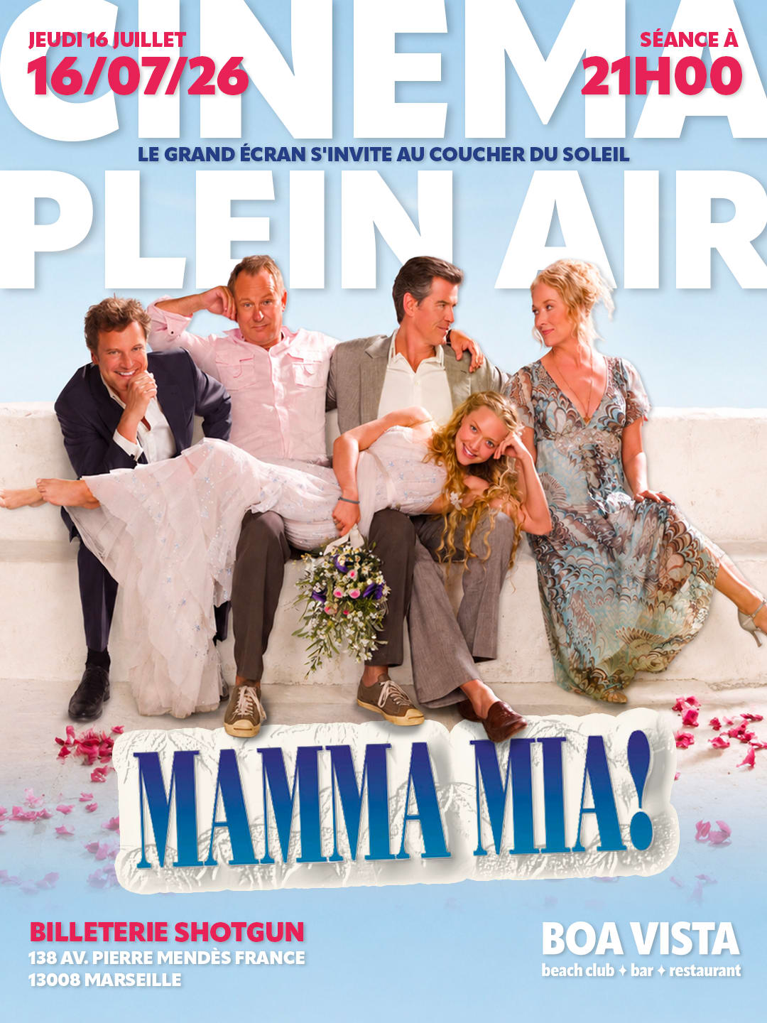 Ciné Plein Air - Boa Vista - Mamma Mia !