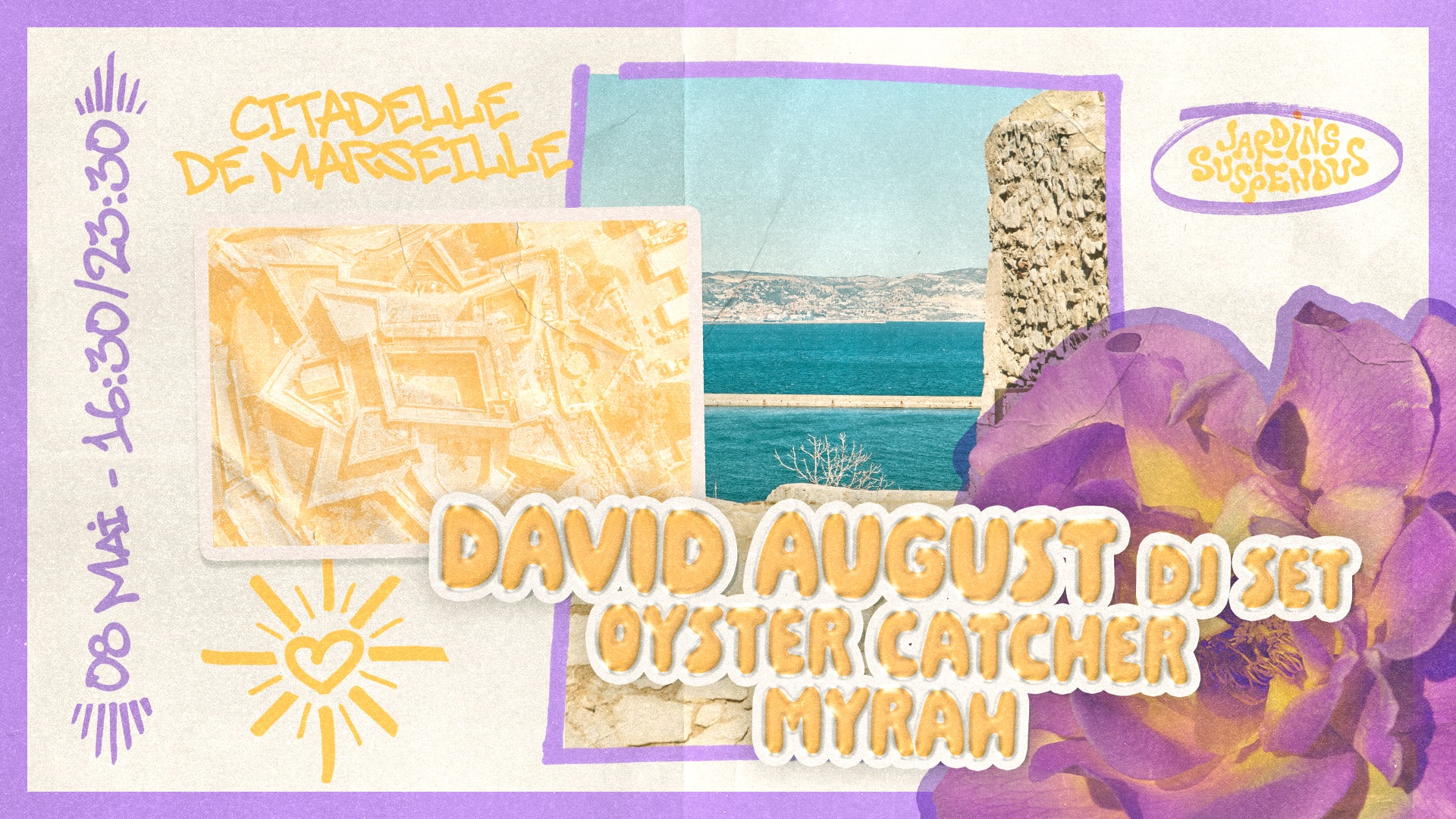 Jardins Citadelle : Opening •  David August • Oyster Catcher