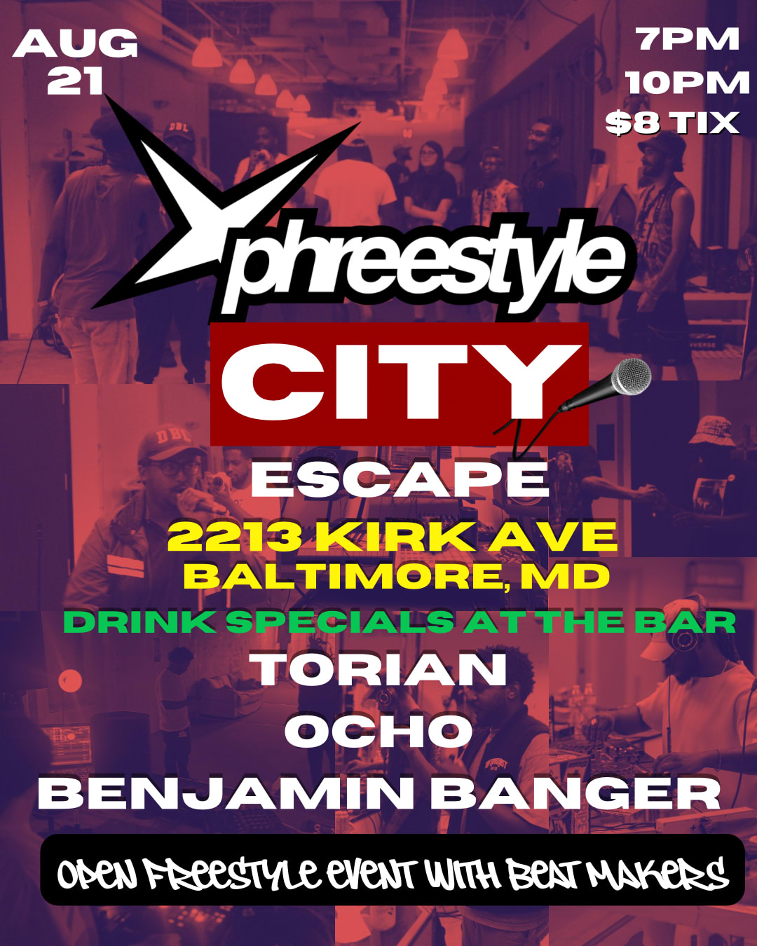 Phreestyle @ City Escape