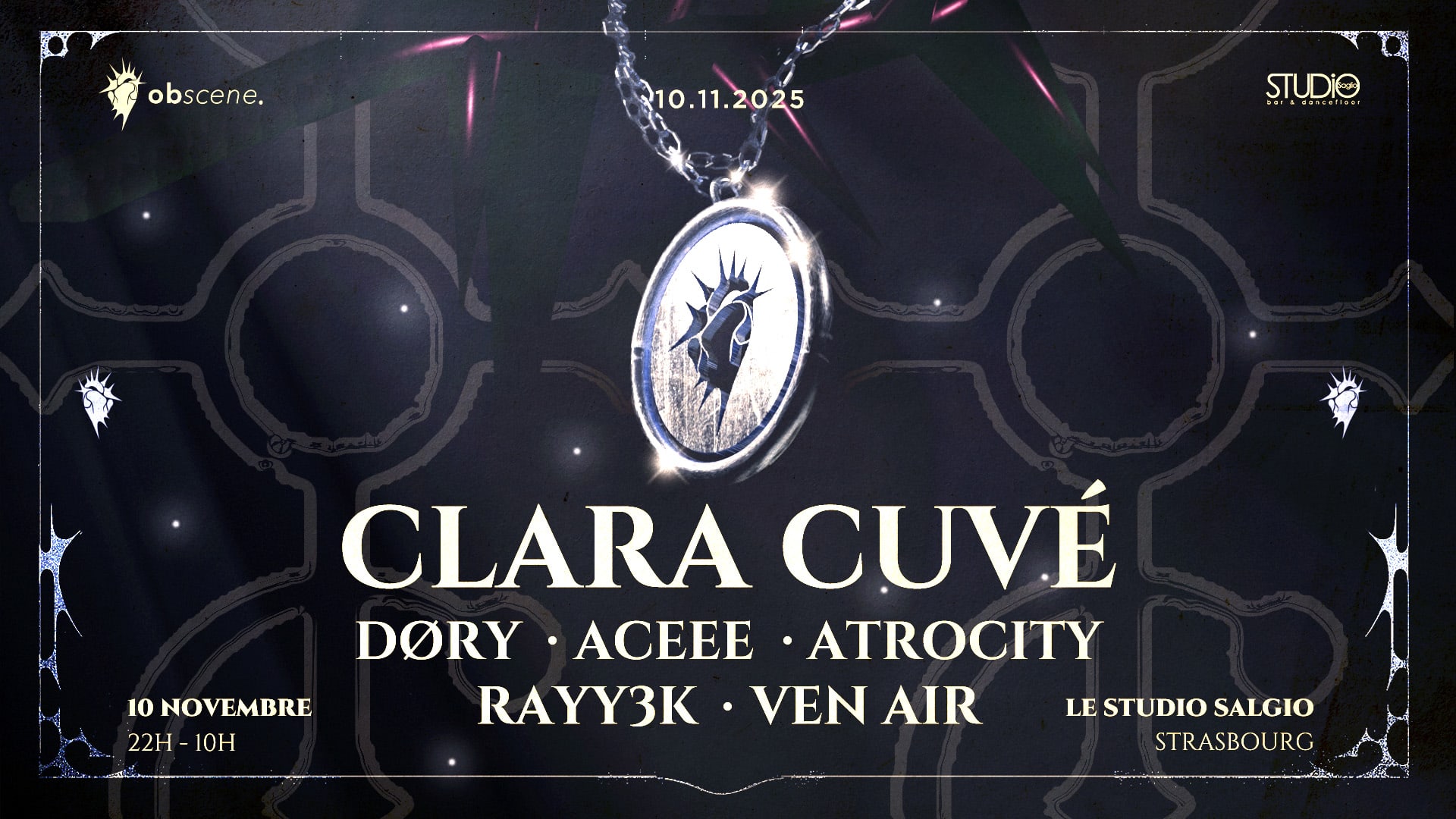 Obscene : Clara Cuvé - Døry - Aceee - Atrocity -