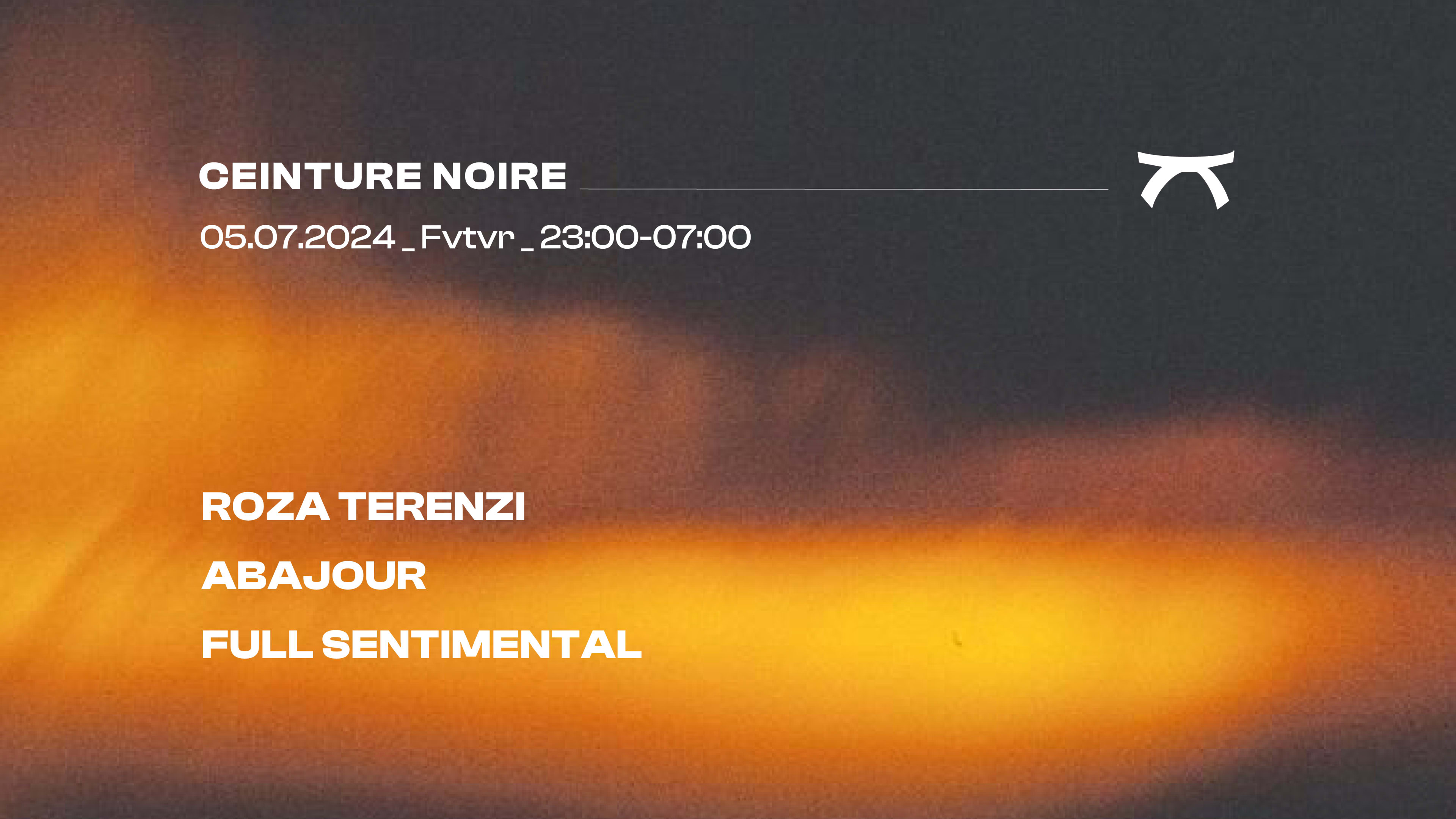 Ceinture Noire W/ Roza Terenzi, Abajour, Full Sentimental