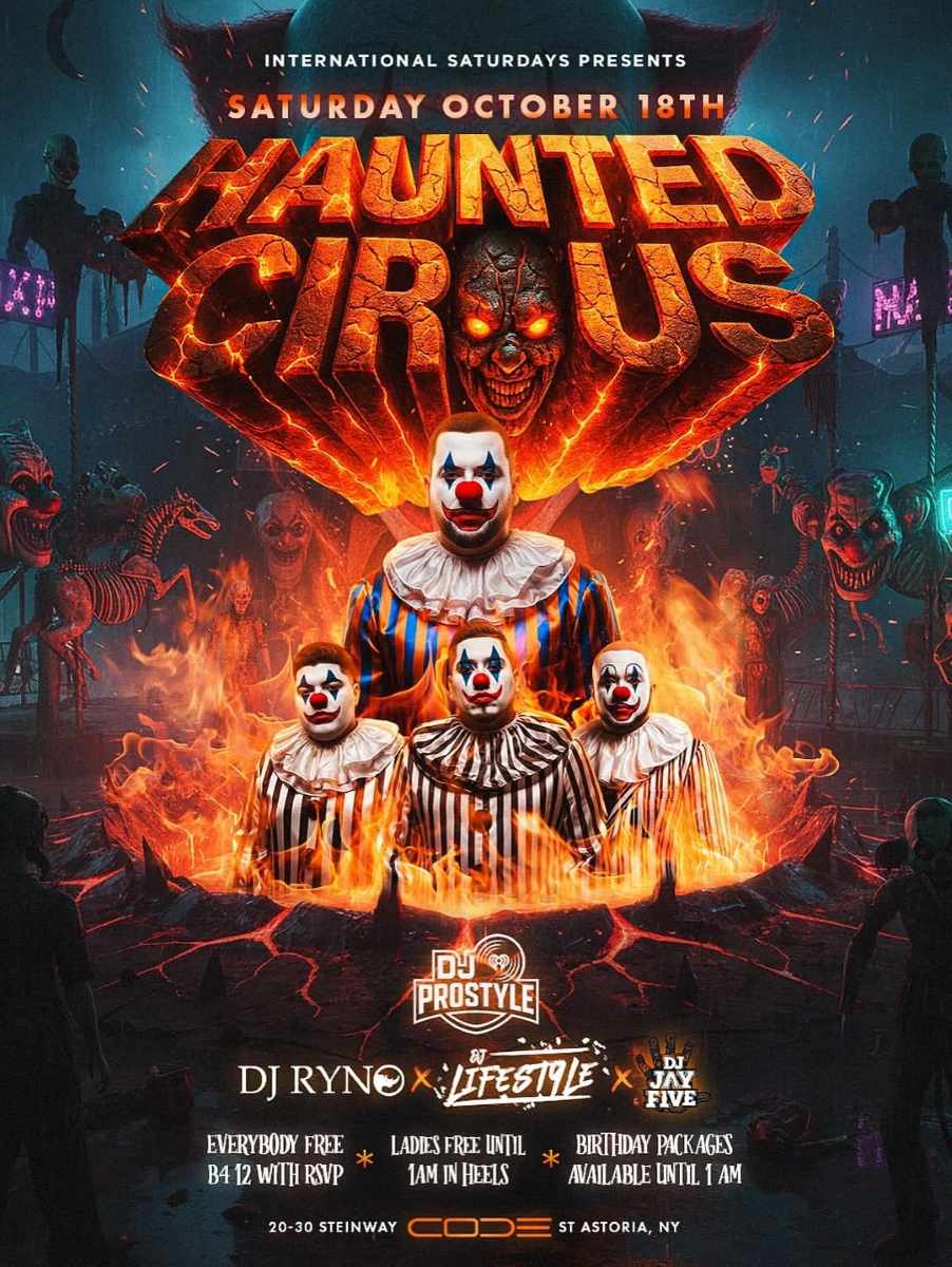 Haunted Circus Saturday At Code Astoria – Astoria Queens