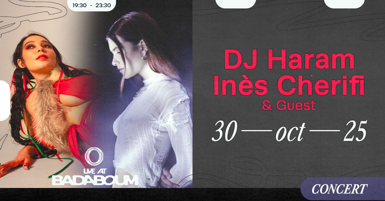 Concert — Dj Haram, Inès Cherifi & Iceboy Violet