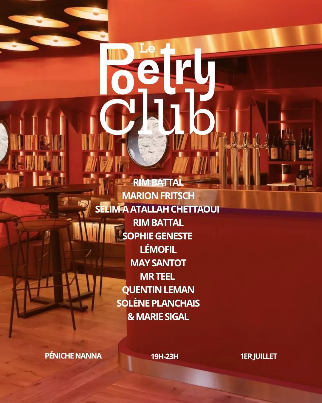 Le Poetry Club - Scène De Clôture