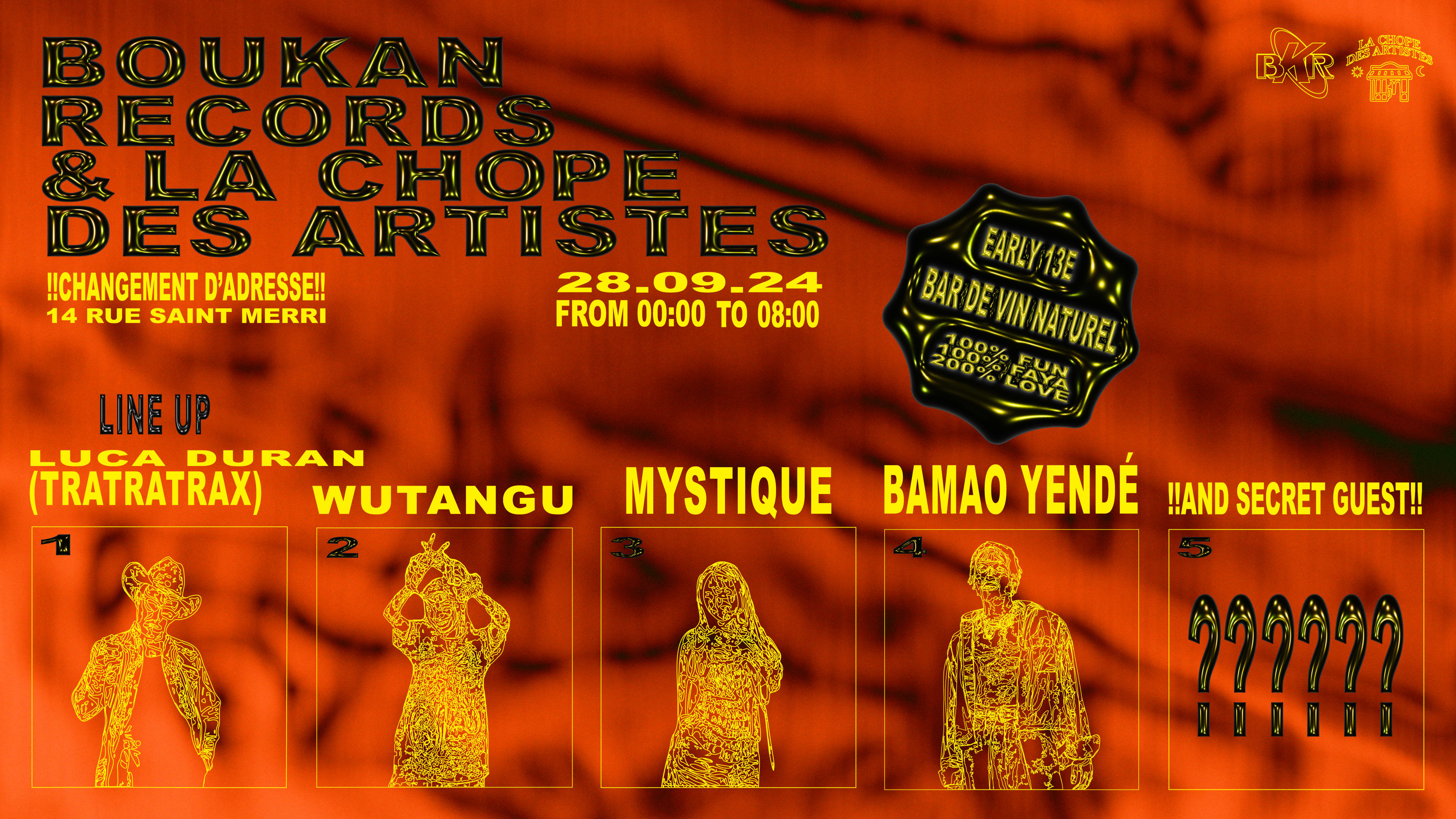 La Chope Des Artistes X Boukan