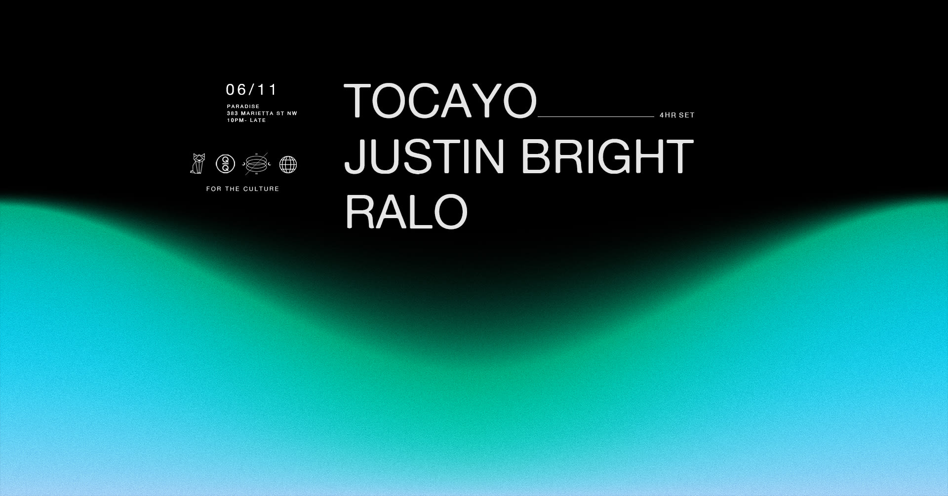 Alley Cat Music W/ Tocayo, Justin Bright, Ralo
